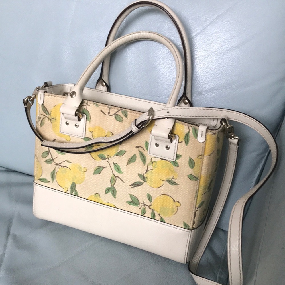 Kate Spade Lemon Cream Purse